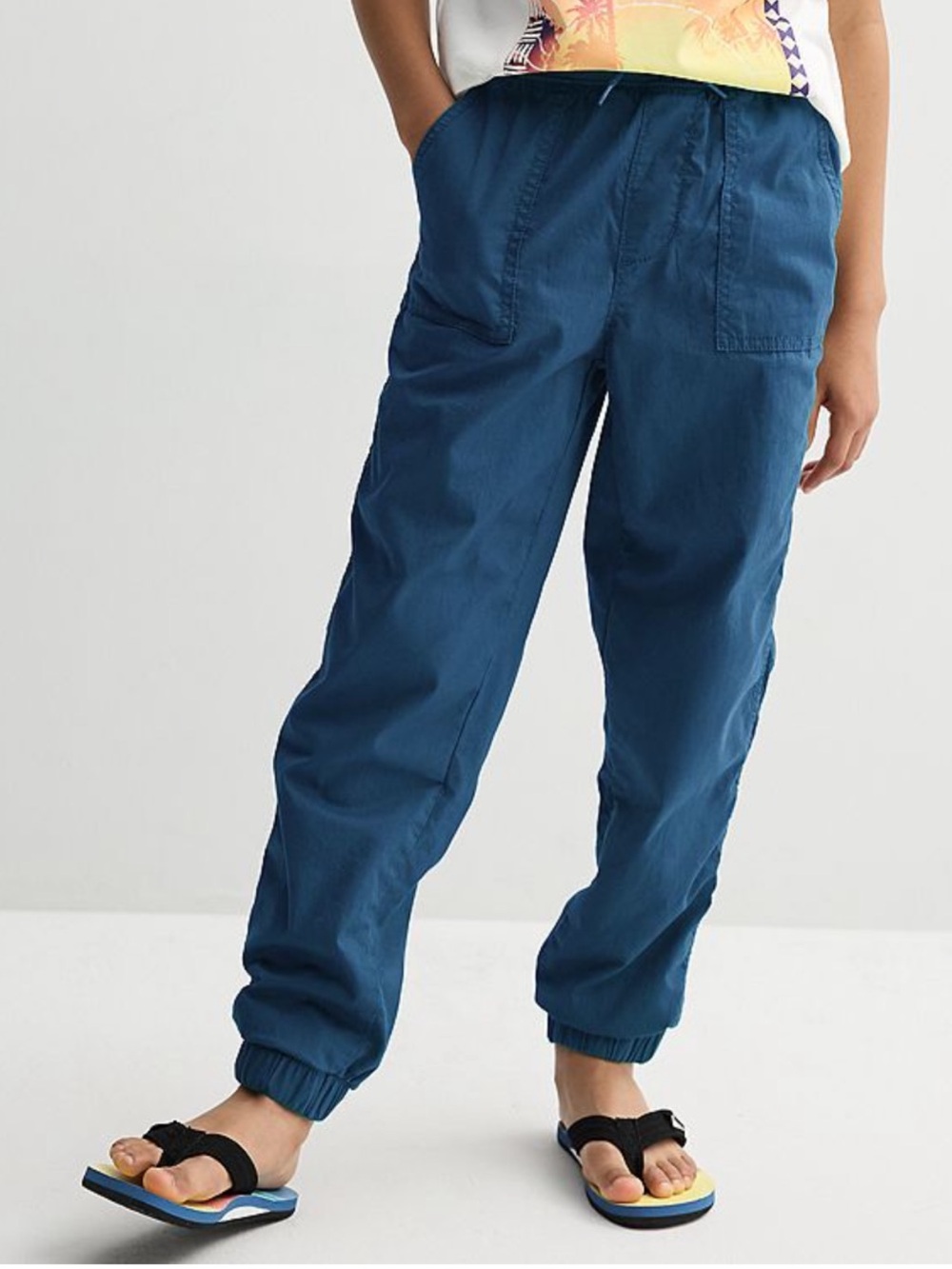Sonoma Goods for Life Boys Pull-on Cotton Twill Joggers Pants